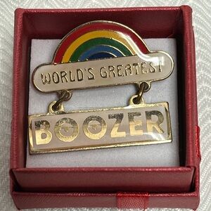 Adult themed novelty pin from 1979